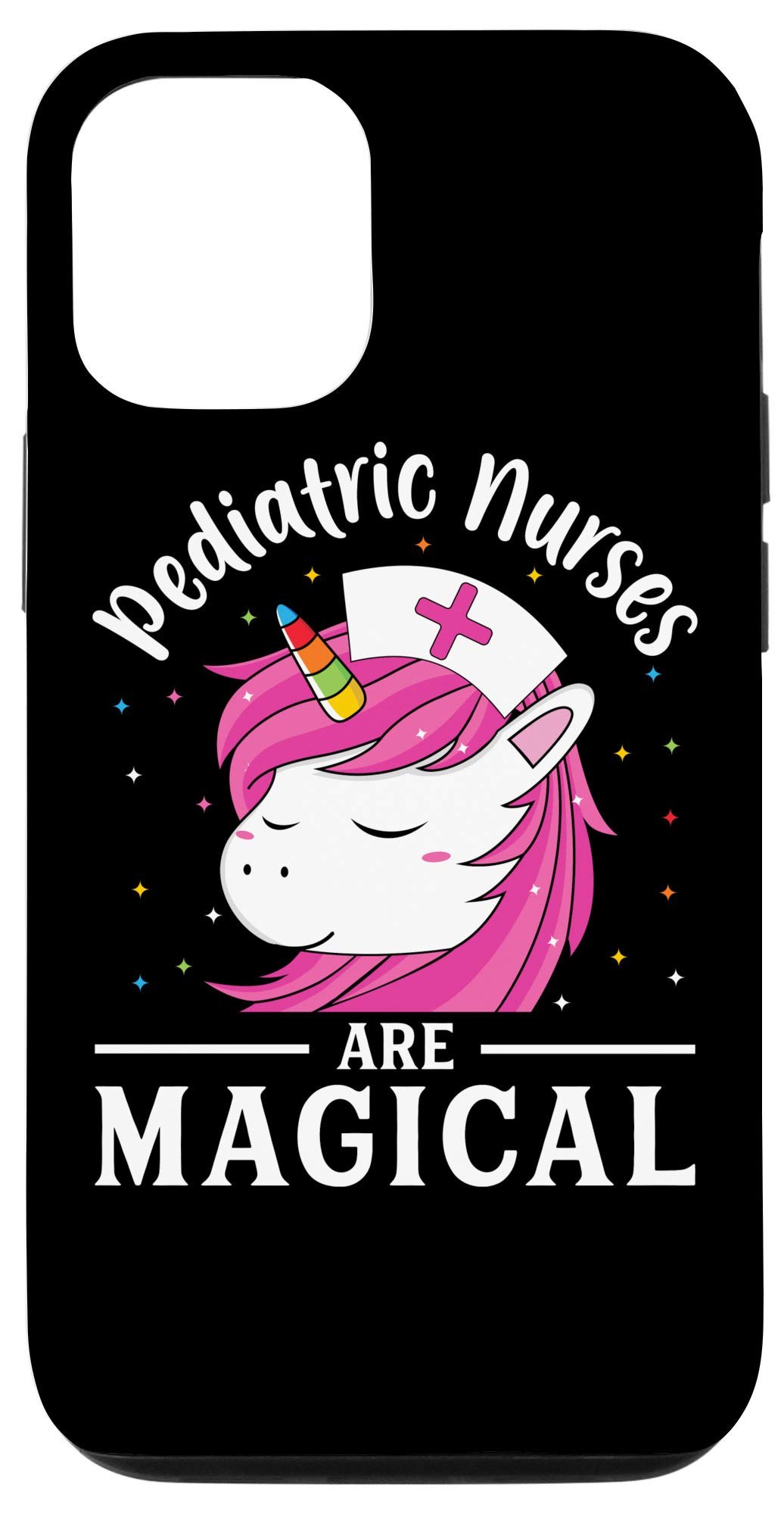 iPhone 12/12 Pro Unicorn Phone Case for Nurses - Cute Protective Cover for Pediatric RNs, Doctors & Healthcare Workers - Perfect Gift for Medical Professionals