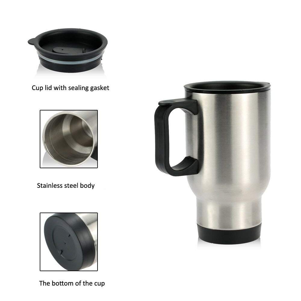 WECE Funny 'Thanks For All The Orgasms' Stainless Steel Travel Coffee Mug - 14oz Insulated Cup for Office, Camping & Gifts