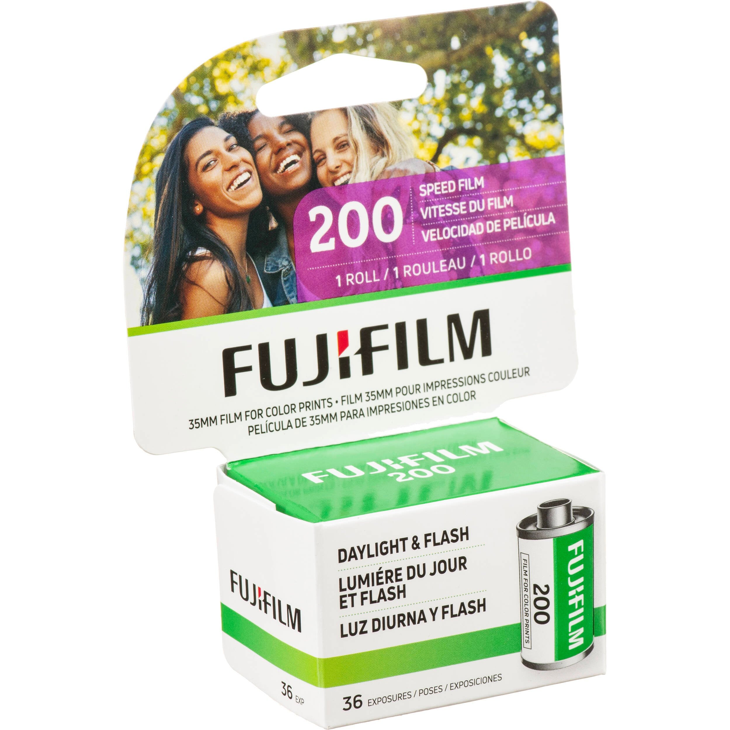 FUJIFILM Fujicolor 200 35mm Color Negative Film - 36 Exposures, ISO 200 for Stunning Photos | Perfect for Travel, Portrait & Everyday Photography