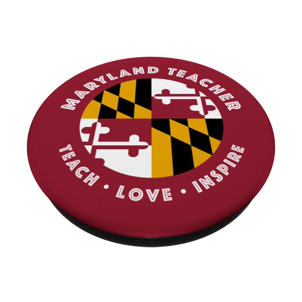 Maryland Teacher PopSockets - Swappable PopGrip for Phones & Tablets