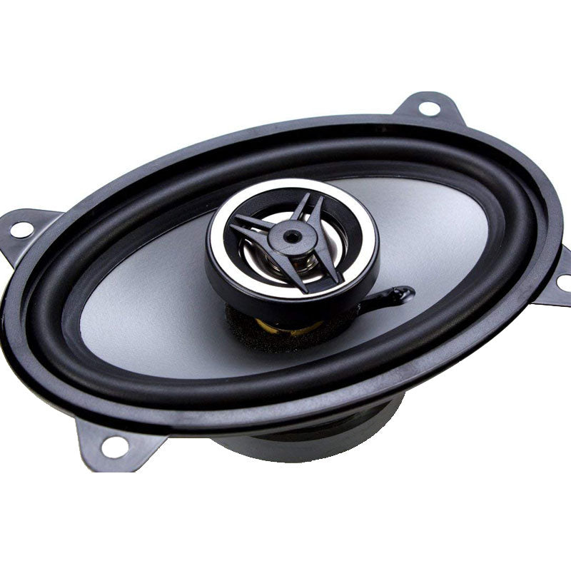 Crunch CS46CX 250W Max (125W RMS) 4x6 Inch 2-Way Coaxial Car Speakers - Premium Sound for Cars, Trucks & SUVs - Perfect for Upgrading Factory Audio Systems