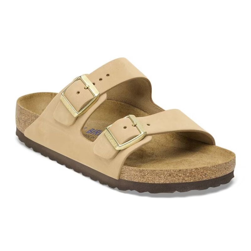Arizona Women's Soft Nubuck Sandals - Comfortable Casual Sandals for Beach, Travel & Everyday Wear