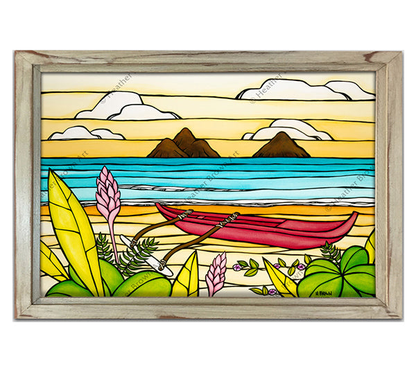 Heather Brown Limited Edition Lanikai Daydream Giclee Art Print - Perfect for Home Decor, Office Wall Art & Gift Ideas