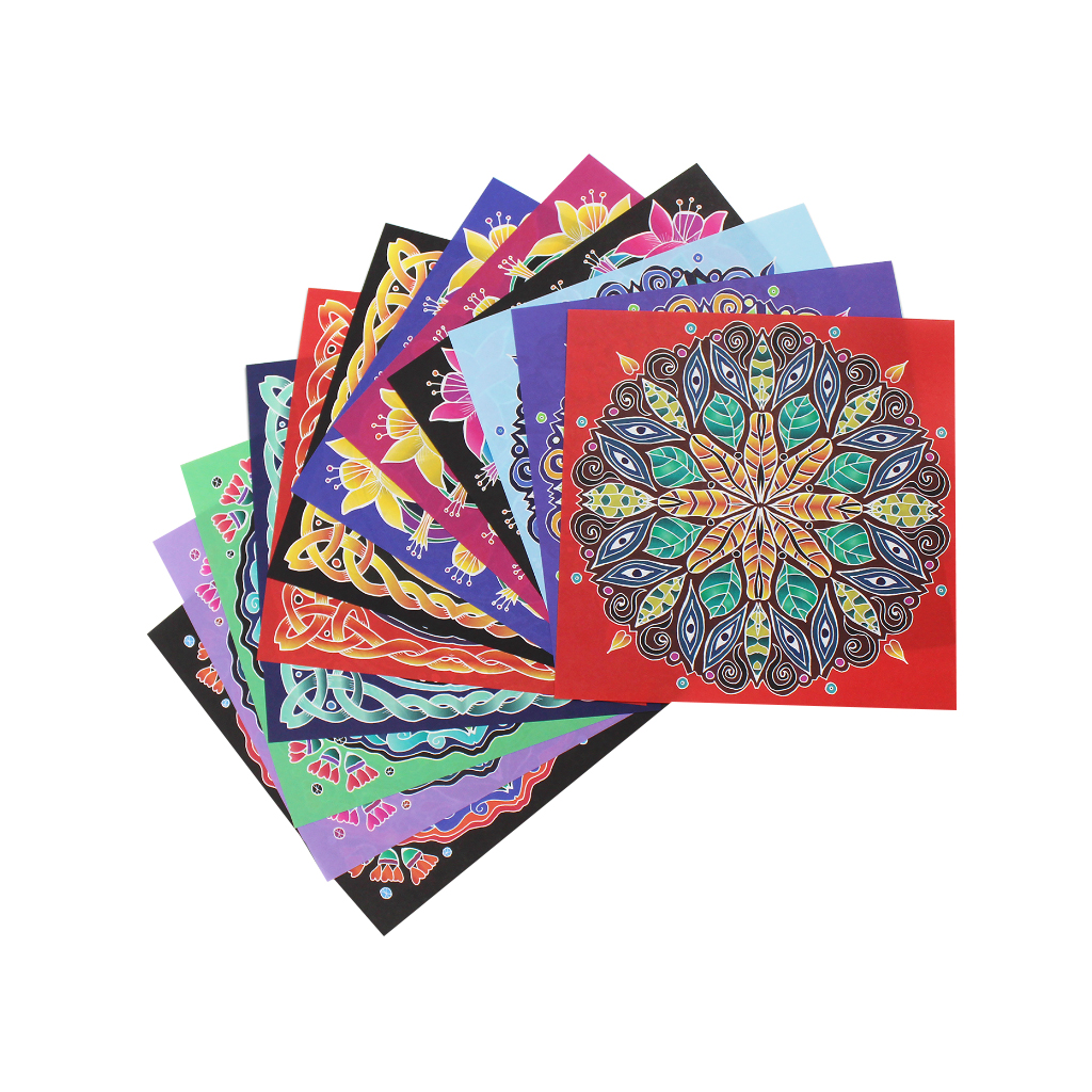 Kaleidoscope Series Origami Paper - 5 7/8 Inch Premium Folding Sheets (4525) for DIY Crafts, Gift Wrapping & Home Decor