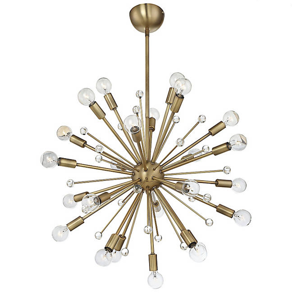 Galea Chandelier - Modern Crystal Ceiling Light Fixture for Dining Room, Living Room & Bedroom | Elegant Home Decor Lighting