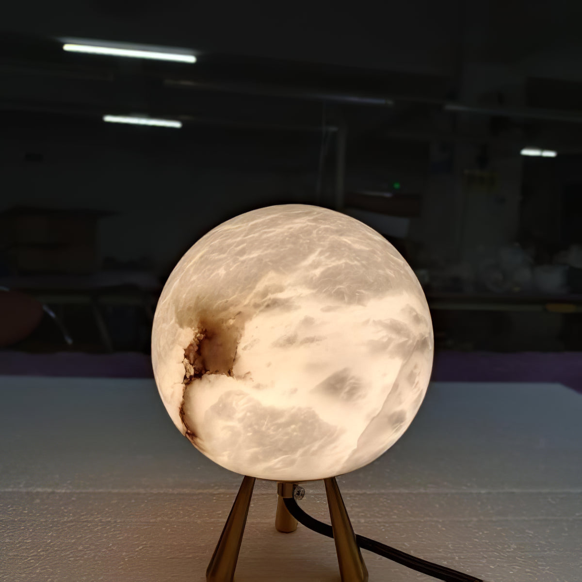 Romi Table Lamp - Modern LED Desk Light with Adjustable Brightness, Perfect for Home Office, Bedroom & Study Room