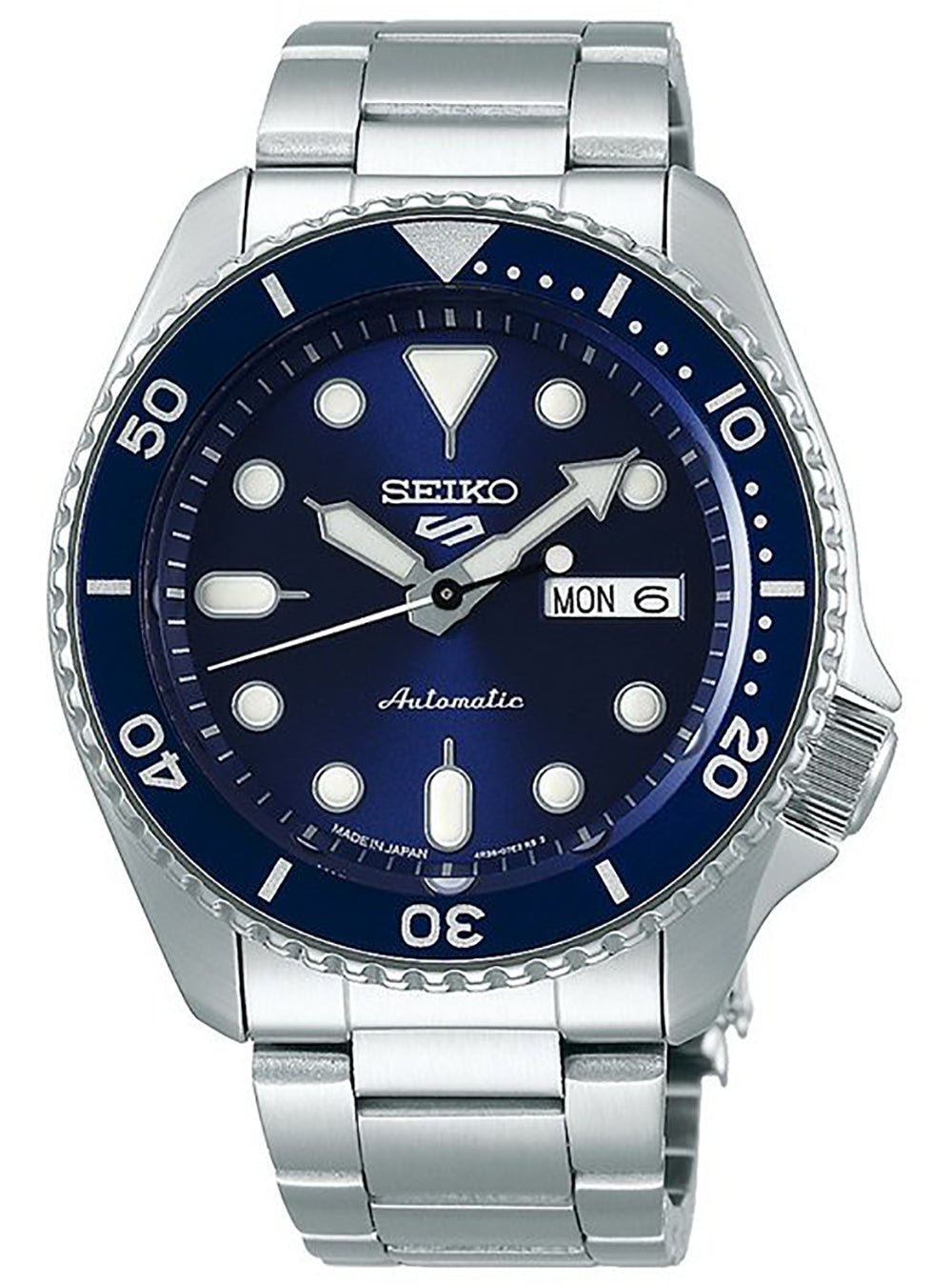 Seiko 5 Sports SBSA001 Automatic Mechanical Watch for Men - Japan Made JDM 2019 Model | Durable Everyday Wear, Office & Casual Style