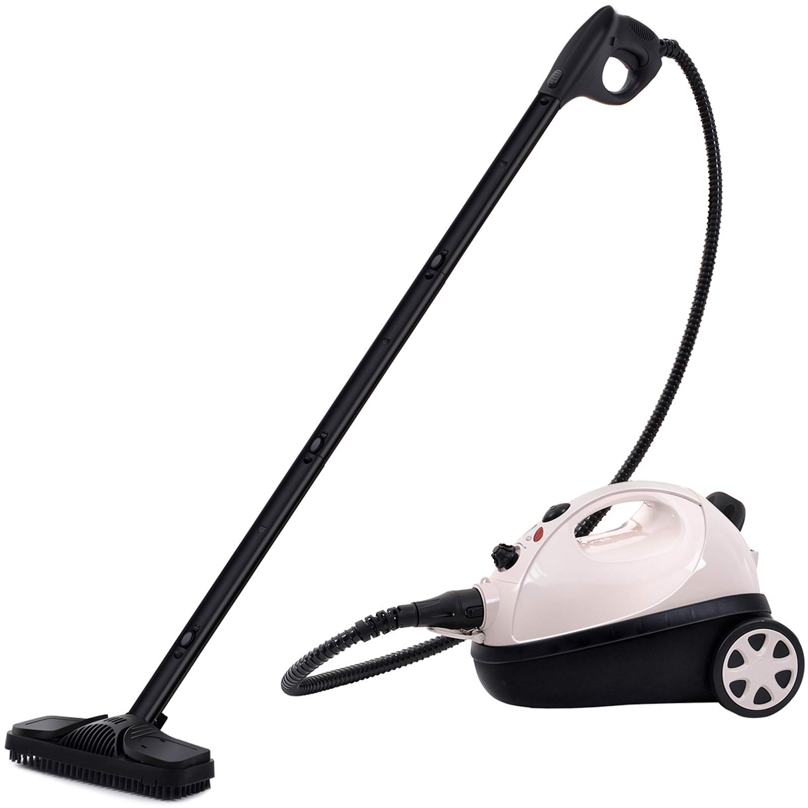 BACOENG Deluxe Steam Cleaner for Home - Multipurpose Steamer with 20 Accessories, Built-in Storage & Removable Handle - Perfect for Floors, Tiles, Carpets, and Upholstery Cleaning