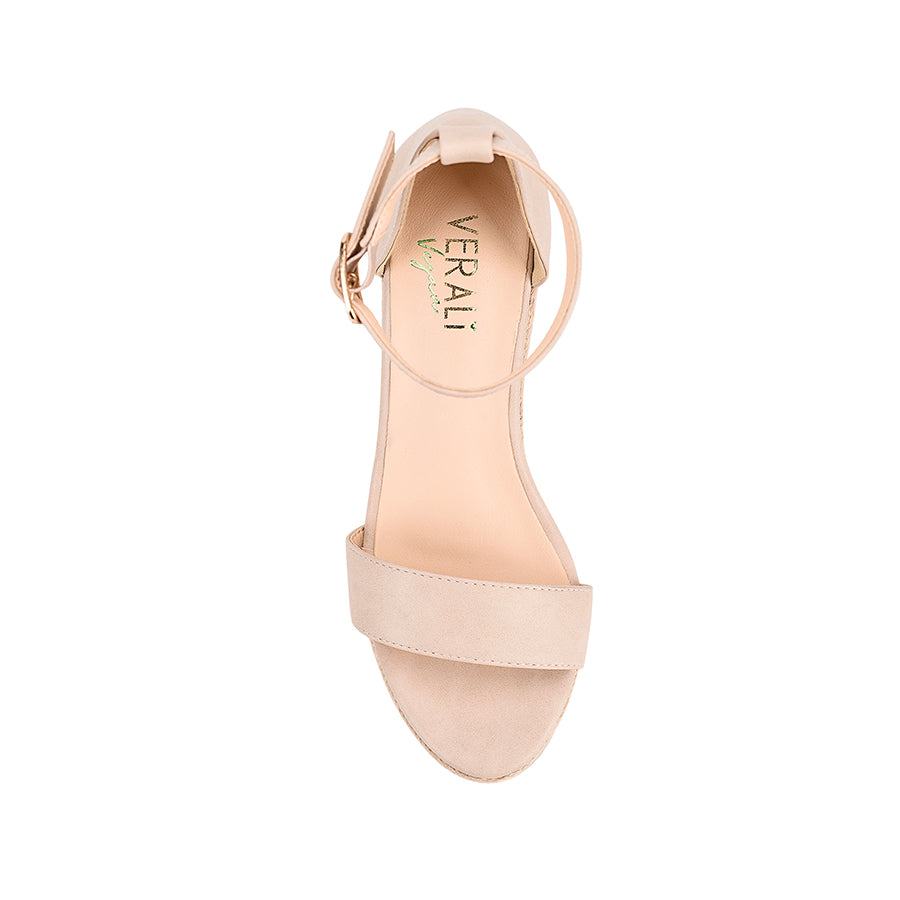 Amena Rope Wedges in Blush - Comfortable Summer Espadrille Sandals for Women | Perfect for Beach, Vacation & Casual Outfits
