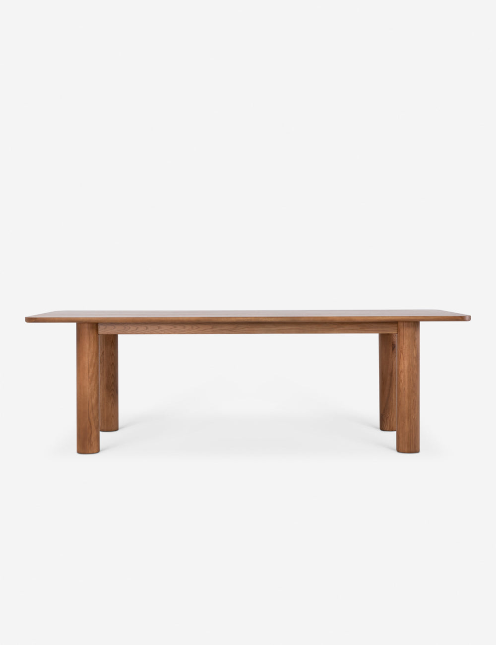 Sun at Six Arc Dining Table - Modern Solid Wood Dining Table for Kitchen & Dining Room - Perfect for Family Gatherings & Dinner Parties