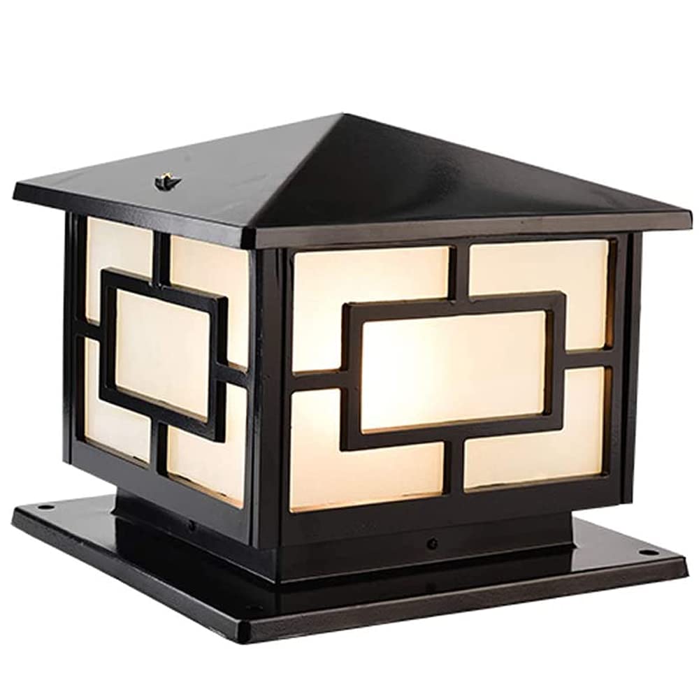 Waterproof Aluminum Pillar Lights Outdoor - IP65 Rustproof for Fence & Landscape