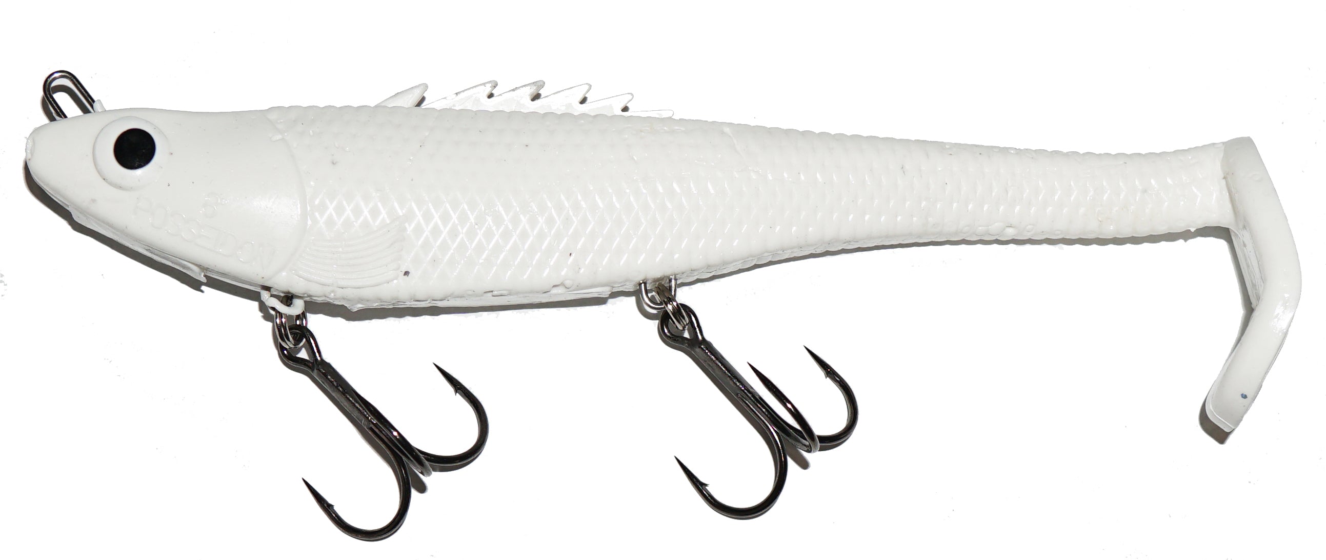 Chaos Tackle Posseidon 8 Swim Bait - Premium Fishing Lure for Bass, Walleye & Pike - Perfect for Freshwater & Saltwater Fishing Adventures