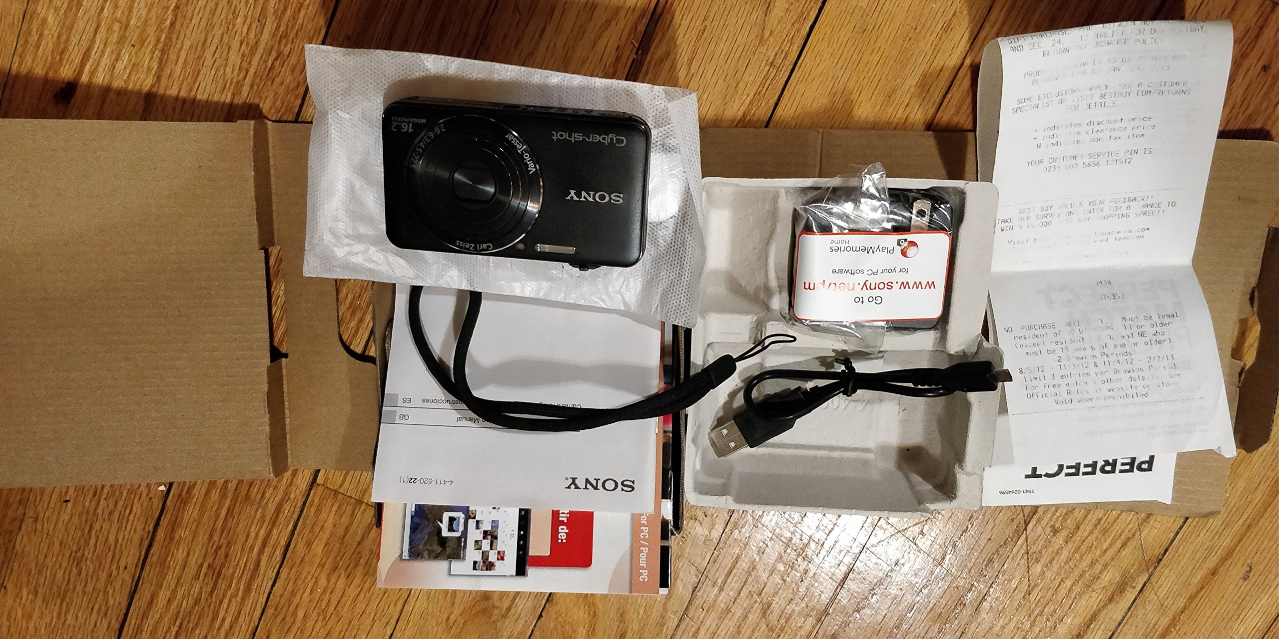 Sony Cyber-shot DSC-WX50 16.2MP Digital Camera with 5x Optical Zoom - 2.7