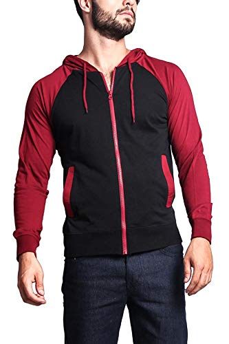 Black/Burgundy