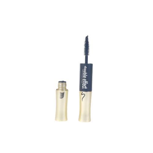 Maliao Waterproof Mascara & Eyeliner - Long Lasting, Smudge Proof with Herb Extracts & Nano Peptide Complex for Voluminous Lashes | Perfect for Swimming, Gym & Everyday Wear