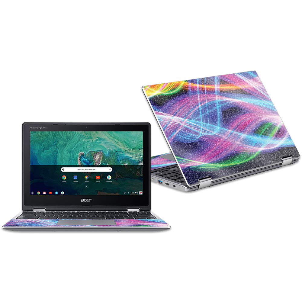 MightySkins Glossy Glitter Skin for Acer Chromebook Spin 11