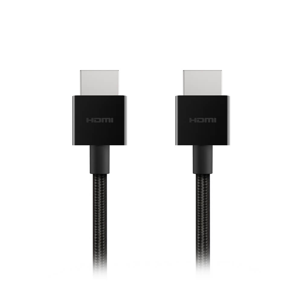 Belkin Ultra High Speed HDMI 2.1 Certified Cable 1M (4K 8K 120Hz) - Perfect for Gaming, Home Theater & 4K TV Setup