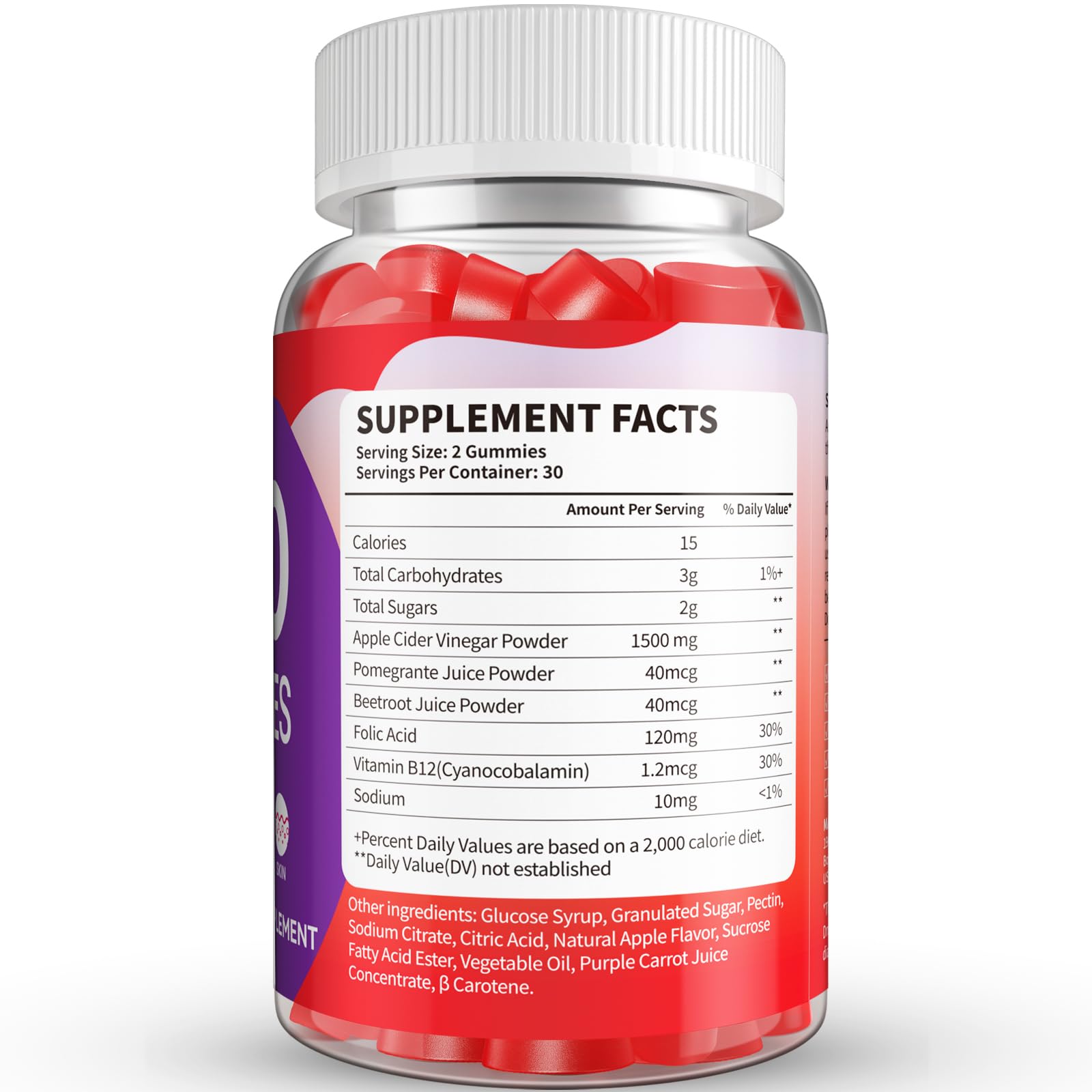 Keto ACV Gummies with Apple Cider Vinegar - Sugar Free Ketogenic Diet Supplement for Weight Loss & Digestion Support - Detox & Energy Boost for Women & Men - Perfect for Low Carb Lifestyle & Healthy Snacking