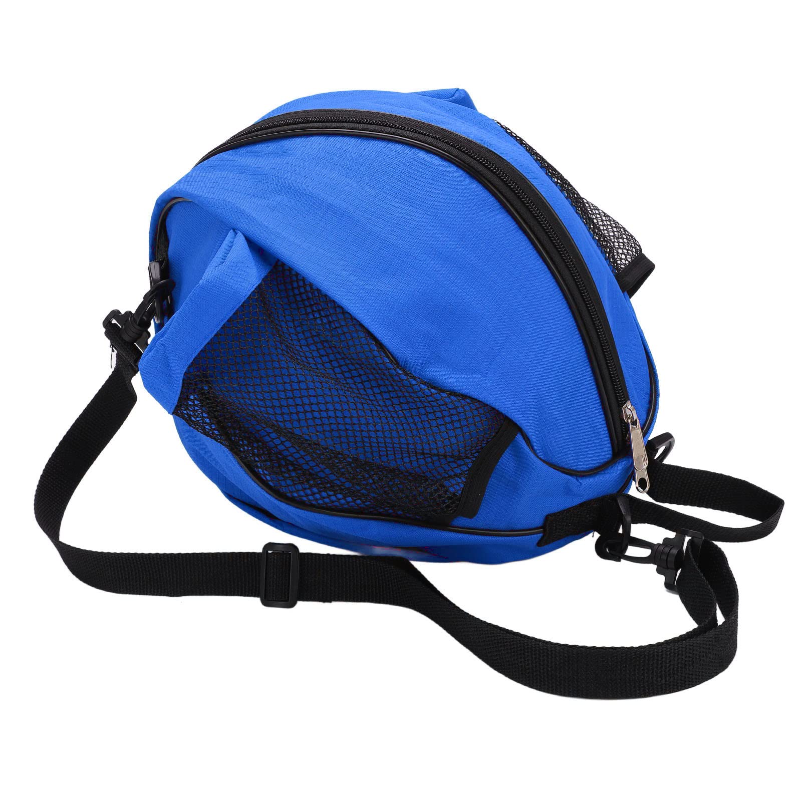 Xirfuni Oxford Round Basketball Bag - PVC Adjustable Mesh Basketball Storage with Waterproof Design for Size 7 Basketballs | Perfect for International Competitions, Team Sports & Gym Use