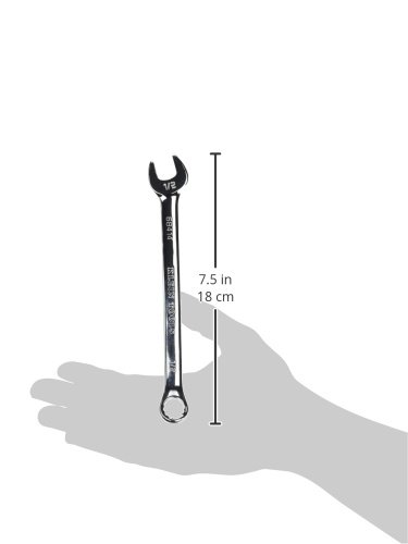 Klein Tools 68414 1/2-Inch Combination Wrench - Professional Grade Steel Wrench for Plumbing, Automotive & DIY Projects - Perfect for Tightening Nuts and Bolts in Home Repair and Construction