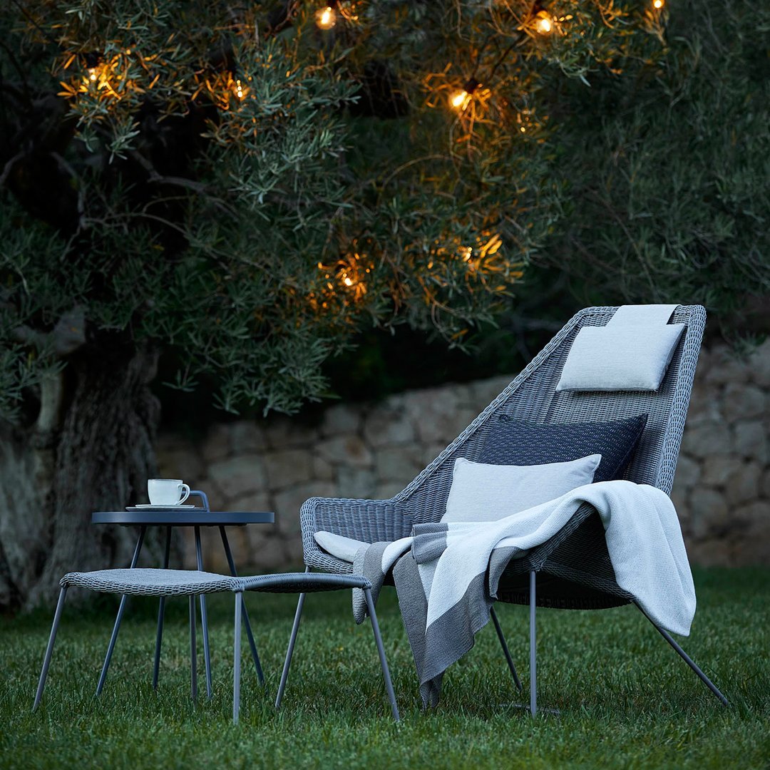 Breeze Highback Chair - Comfortable Outdoor Patio Furniture for Relaxing in Your Garden, Backyard or Poolside