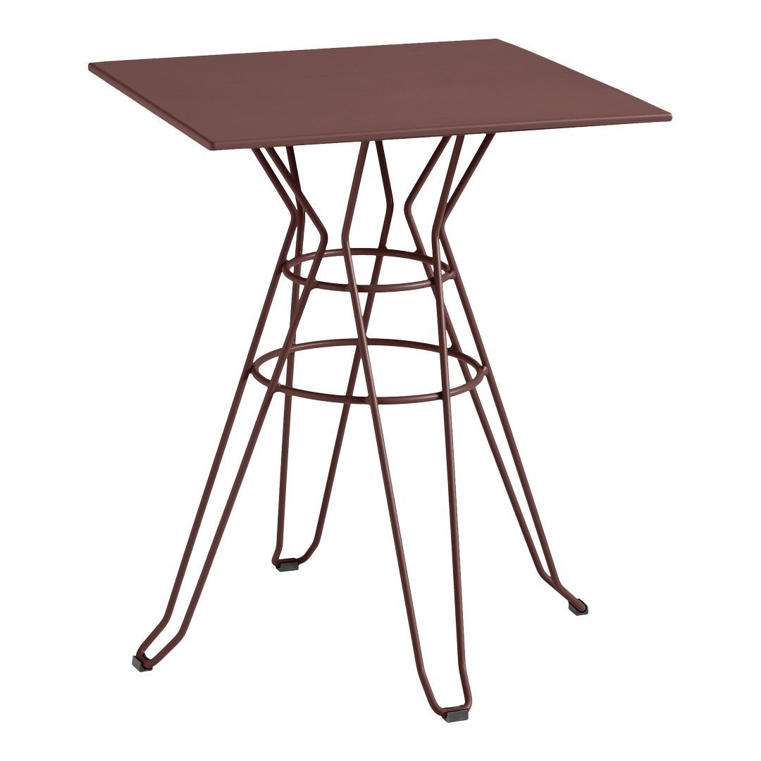 Modern Capri Square Dining Table - 36 Inch White Kitchen Table for Small Spaces - Perfect for Breakfast Nook, Apartment Dining & Cozy Gatherings