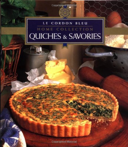 Le Cordon Bleu Quiches & Savory Pastries - Authentic French Baking Kit for Home Chefs | Perfect for Brunch, Dinner Parties & Gourmet Gifts
