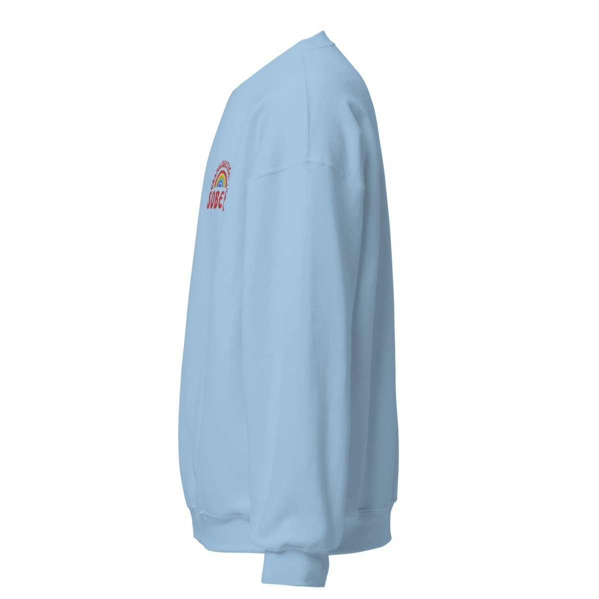 Unapologetically Sober Embroidered Unisex Sweatshirt - Comfortable & Stylish Sober Living Apparel for Men & Women - Perfect for Recovery Meetings, Sober Events & Everyday Wear