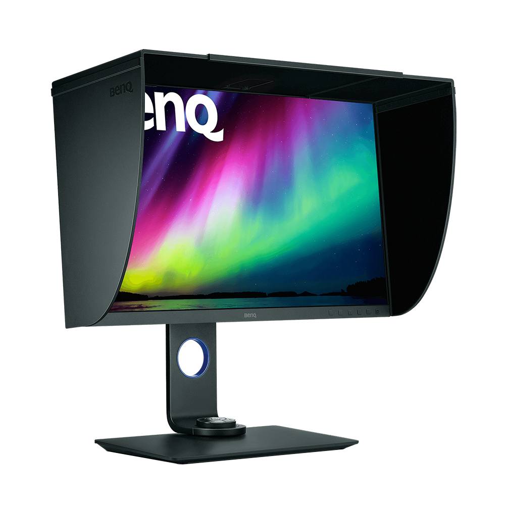 BenQ SW271 27-Inch 4K UHD HDR IPS Photography Monitor with 99% Adobe RGB - Professional Color-Accurate Display for Photo Editing, Graphic Design & Video Production