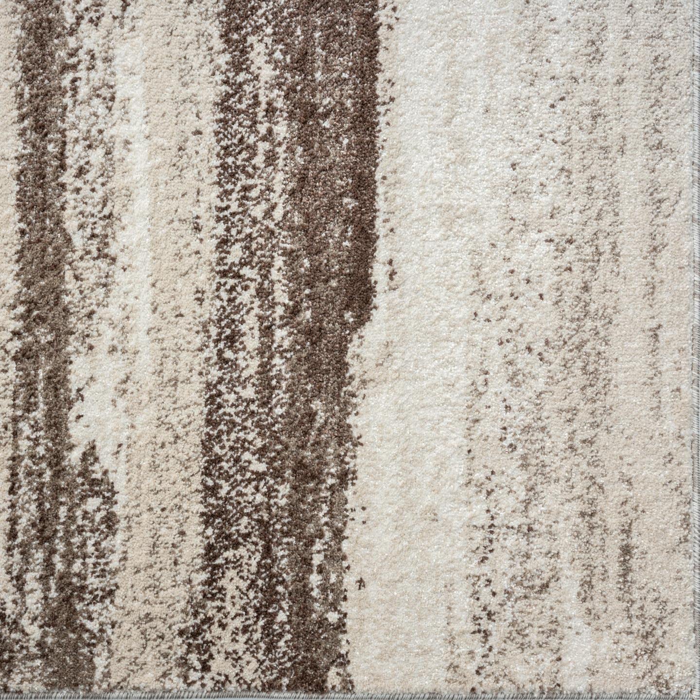 Modern Stain-Resistant Brown Area Rug 8x10 by LUXE WEAVERS - Perfect for Living Room, Bedroom & Office Decor