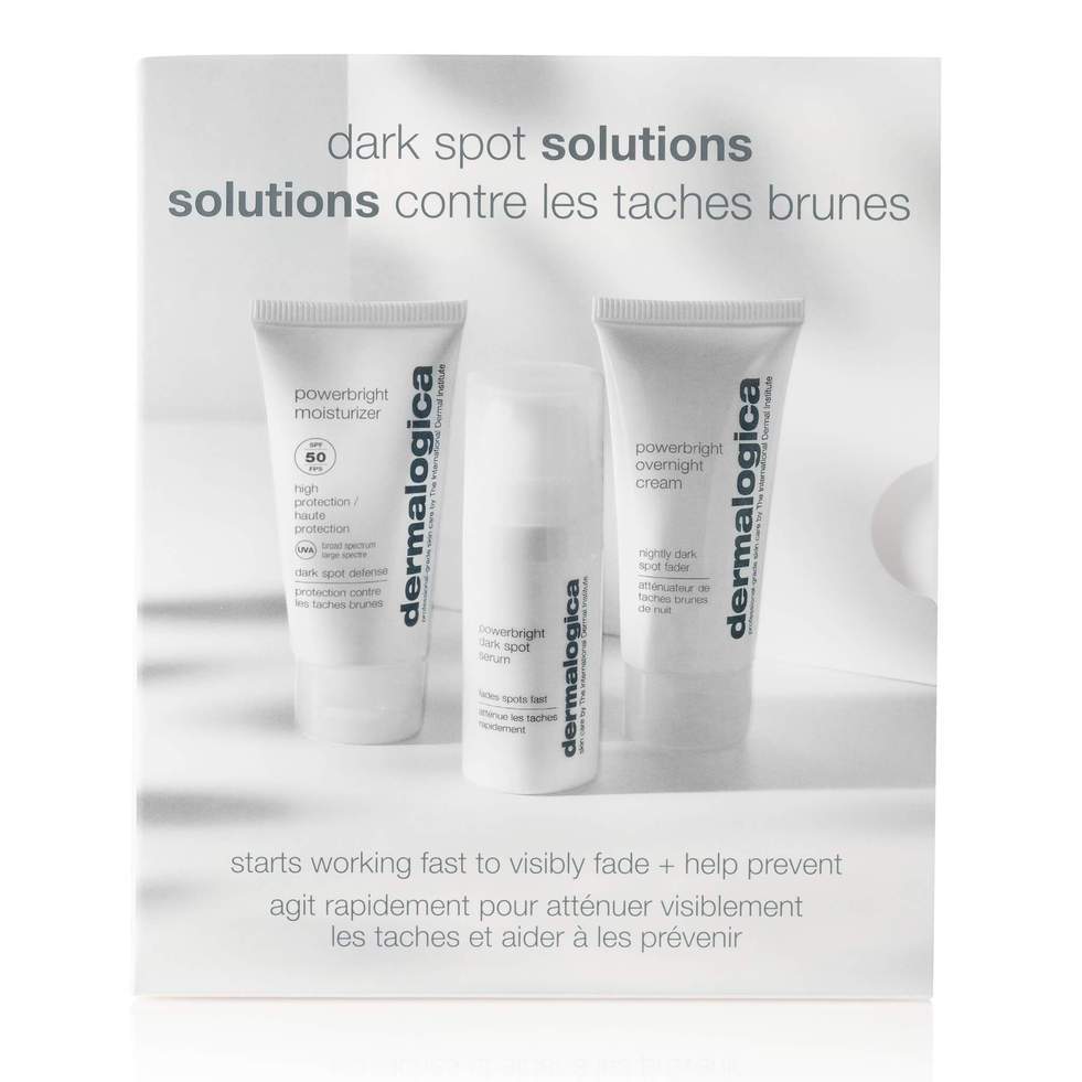 PowerBright Dark Spot Corrector Kit - Vitamin C Serum & Brightening Cream for Hyperpigmentation & Uneven Skin Tone - Perfect for Nighttime Skincare Routine & Daily Use