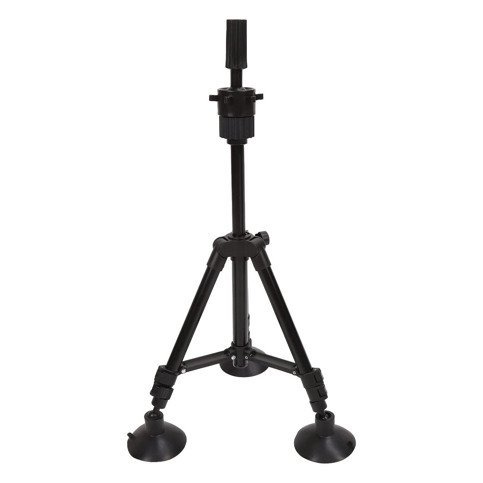 Professional Adjustable Aluminum Alloy Mannequin Head Stand - Wig Display Tripod for Hairdressing Training & Salon Styling Practice | Perfect for Cosmetology Students, Barbers & Hair Stylists