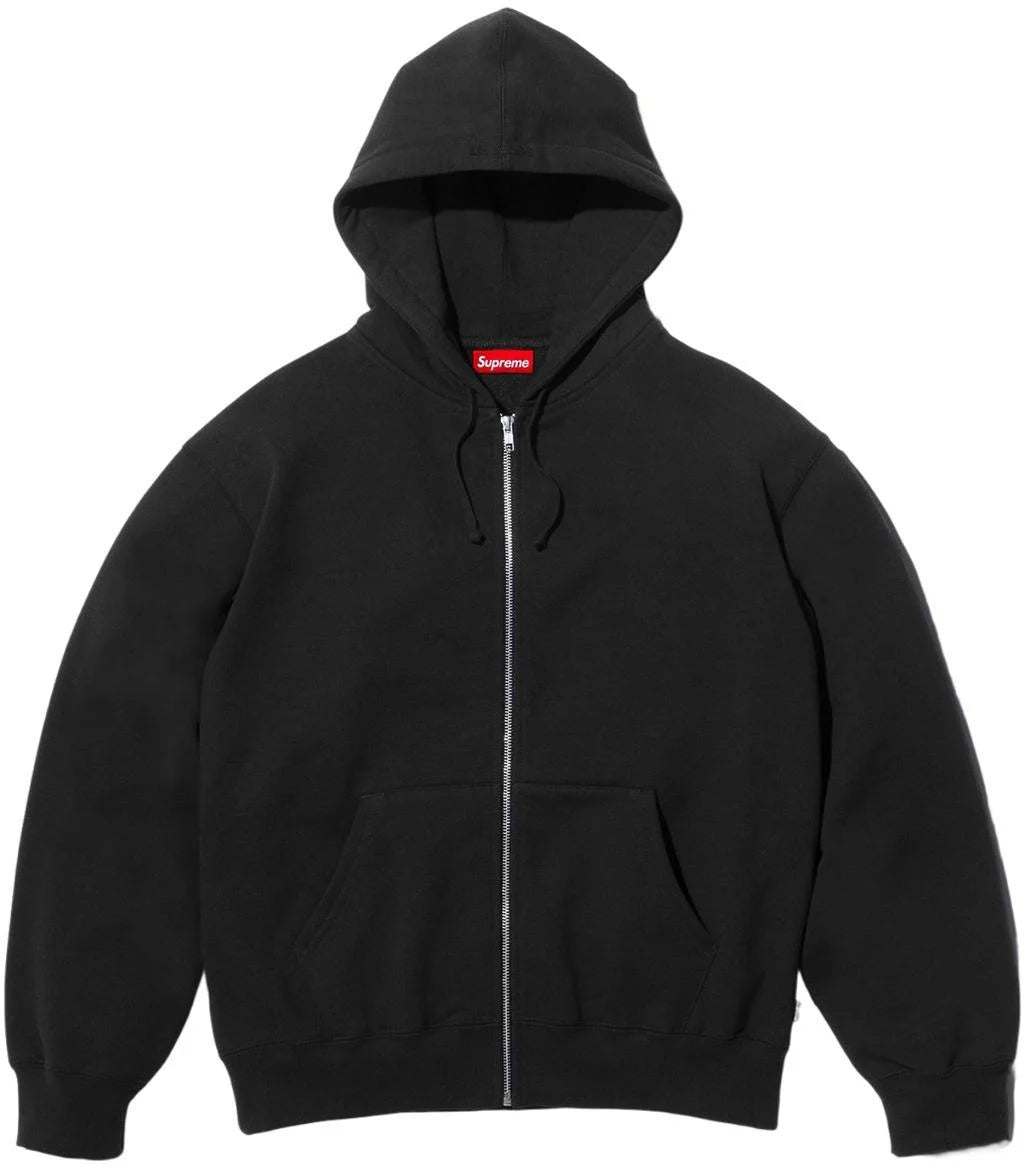 SUPREME 24FW THRASHER ZIP-UP HOODED SWEATSHIRT - Men's Streetwear Fashion Hoodie for Skateboarding & Urban Style