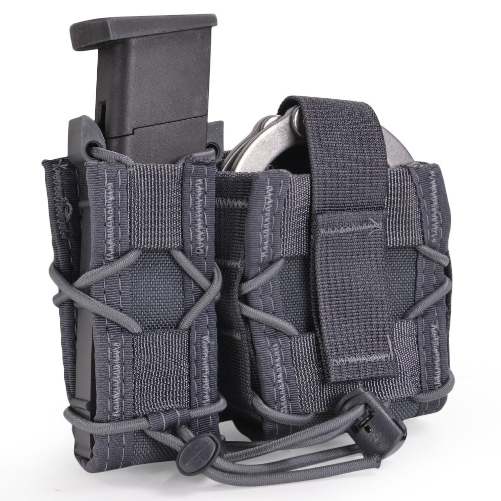 High Speed Gear LEO TACO Tactical Holster - Pistol & Handcuff Combo | USA Made | Perfect for Law Enforcement, Security & Concealed Carry