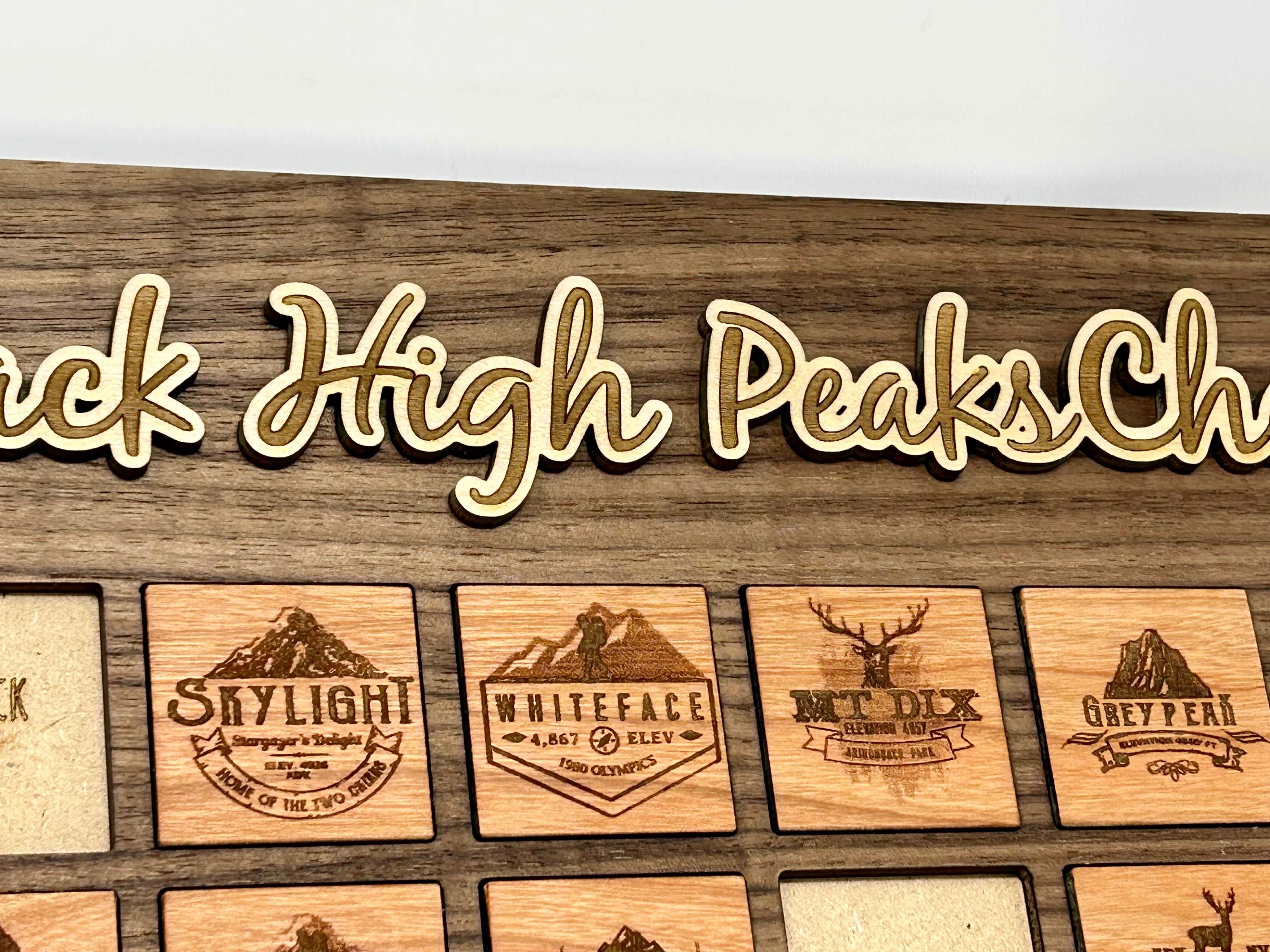 Adirondack 46er High Peaks Hiking Challenge Tracker - Collector's Edition for ADK Mountain Climbing Enthusiasts | Perfect for Hiking Logs & Adventure Journaling
