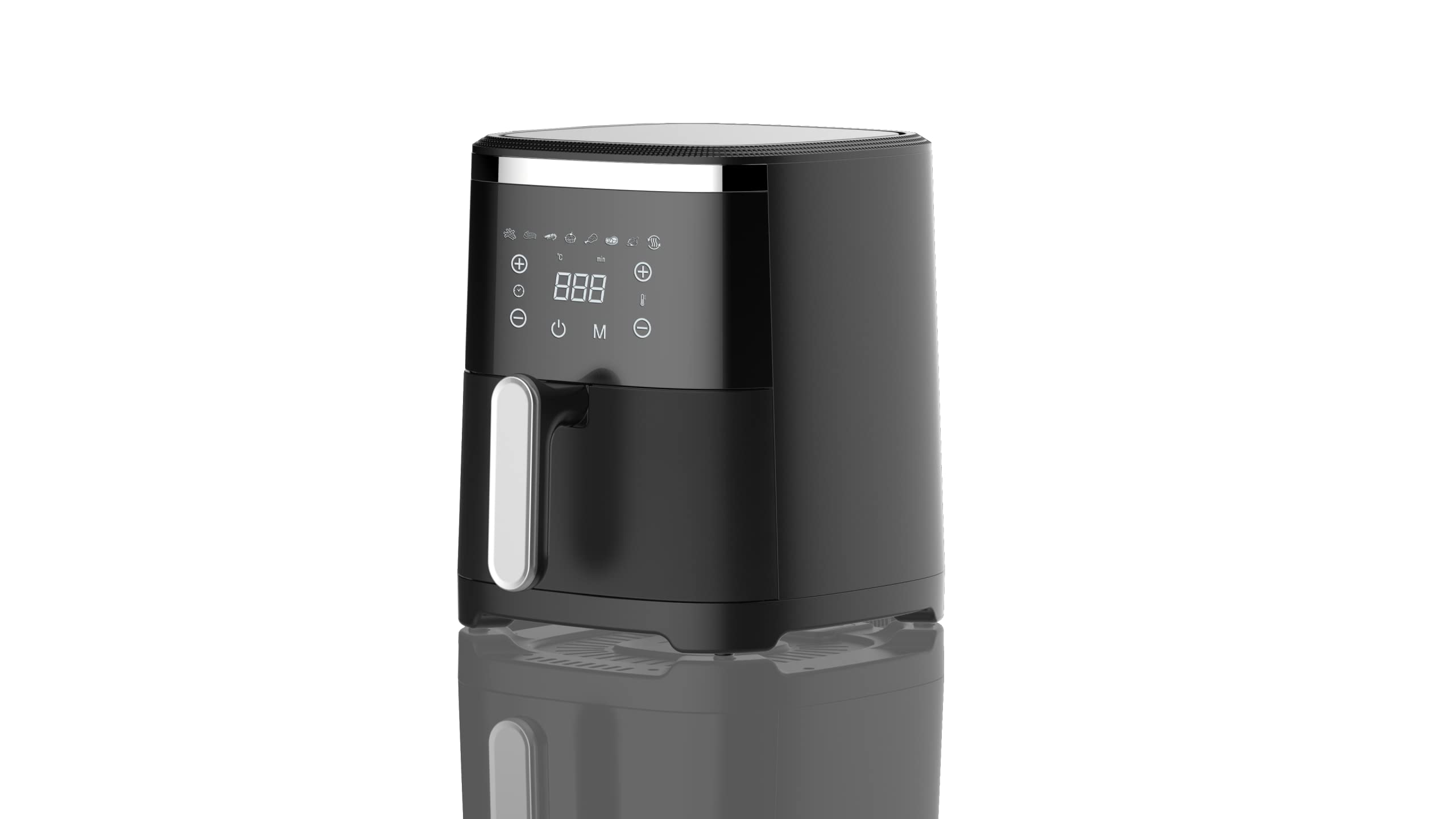 Hometronix 4L Electric Air Fryer - Oil Free Healthy Cooker for Low Fat Chips, Chicken & Vegetables | Perfect for Family Cooking & Quick Meals