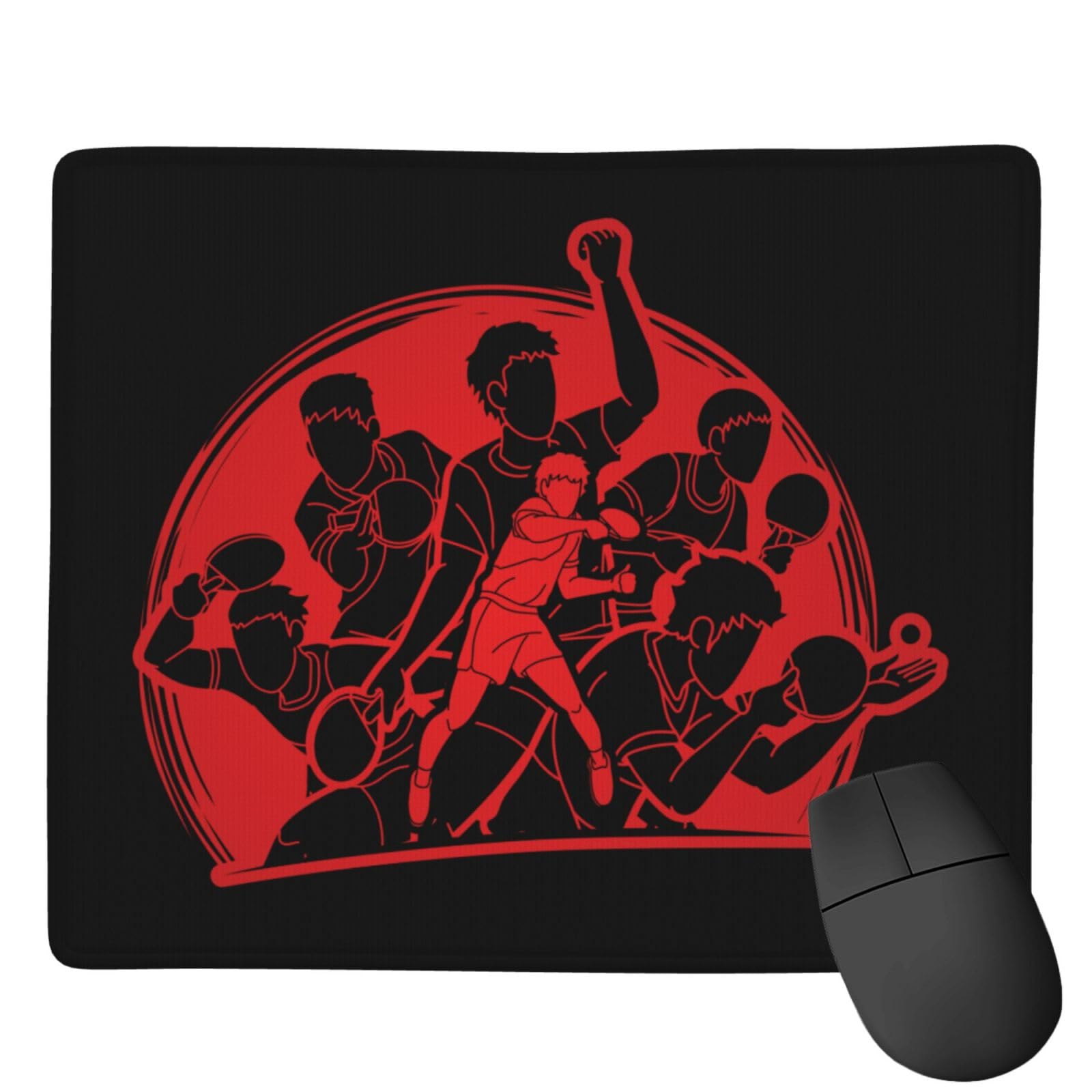 SIYTUAU Waterproof Non-Slip Rubber Mouse Pad - 7x9 Inch Gaming & Office Mousepad for Table Tennis Players & PC Users - Perfect for Laptop, Work, and Esports