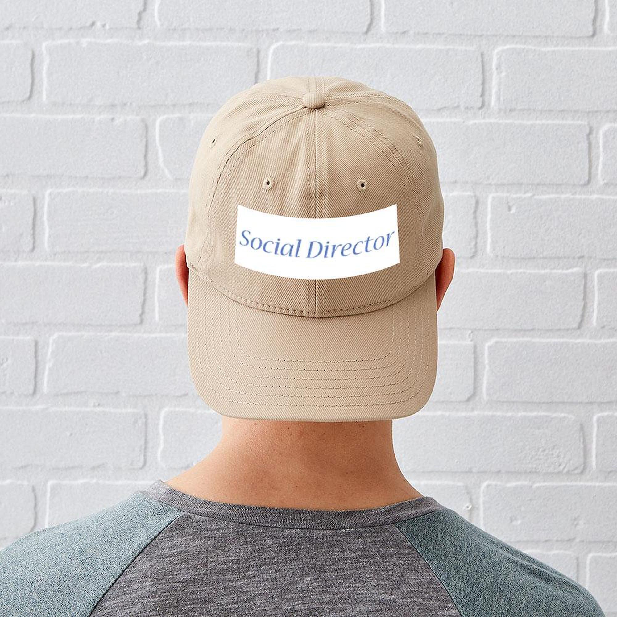 Madame Director Adjustable Baseball Cap - Perfect for Office & Outdoor
