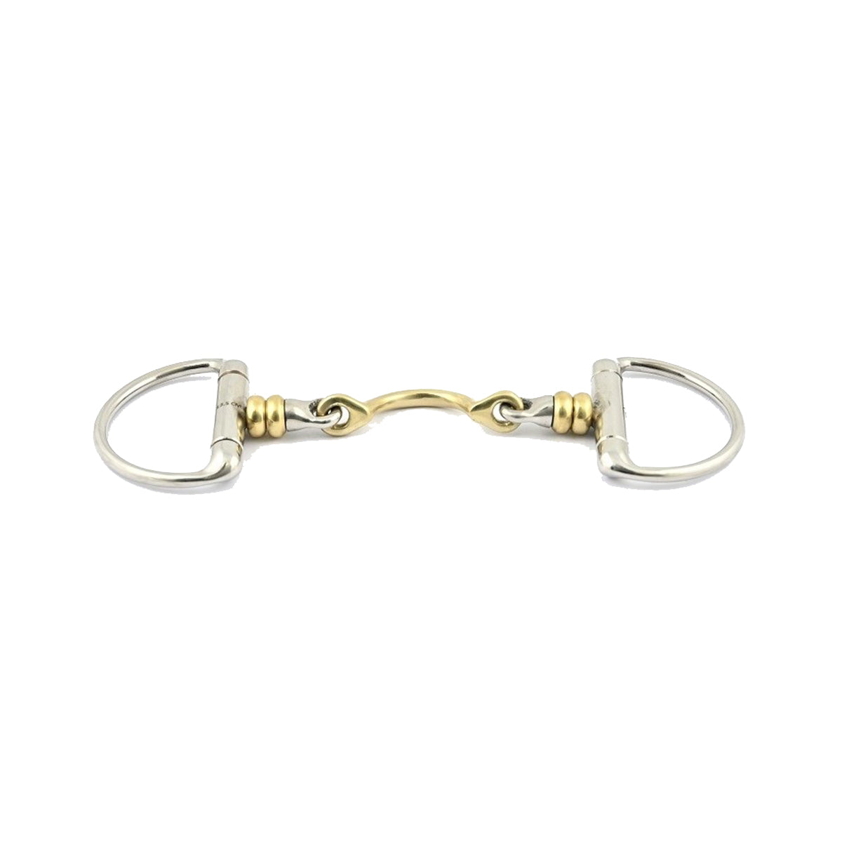 Jump'in High Port Roller Eggbutt Bit - English Horse Riding Training Bit for Western & English Discipline - Perfect for Dressage, Jumping & Trail Riding
