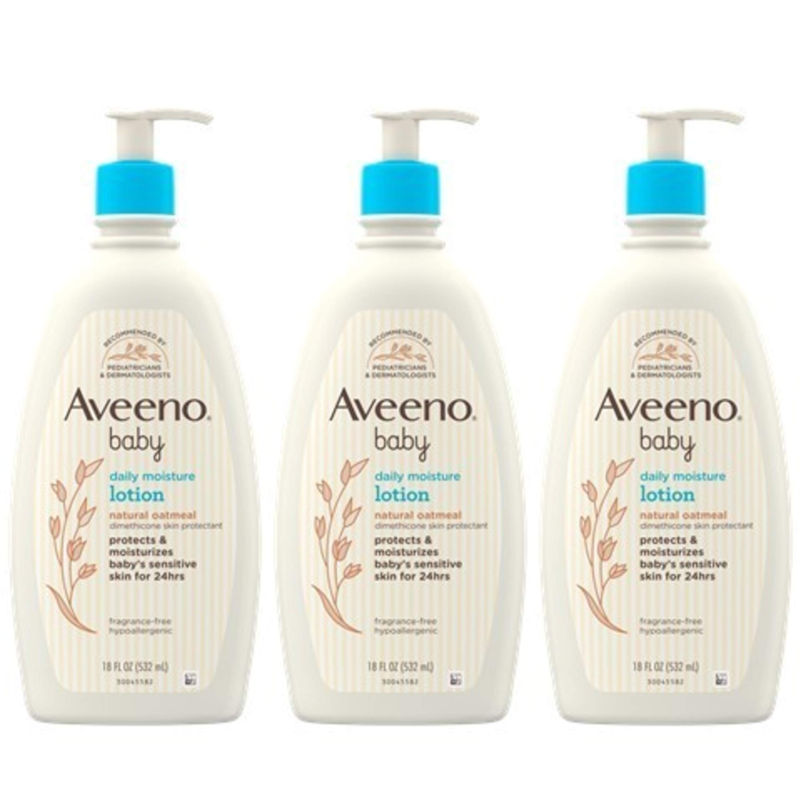 Fragrance-Free Daily Moisture Lotion for Dry Skin - Hydrating & Gentle Body Lotion for Men & Women - Perfect for Sensitive Skin Care & After Shower Use