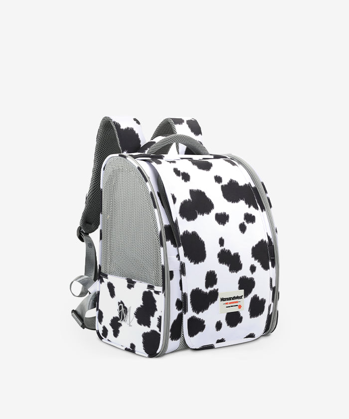 Montana West 2-Sided Mesh Pet Carrier Backpack for Dogs & Cats - Lightweight & Breathable Travel Carrier for Hiking, Airplane, and Outdoor Adventures