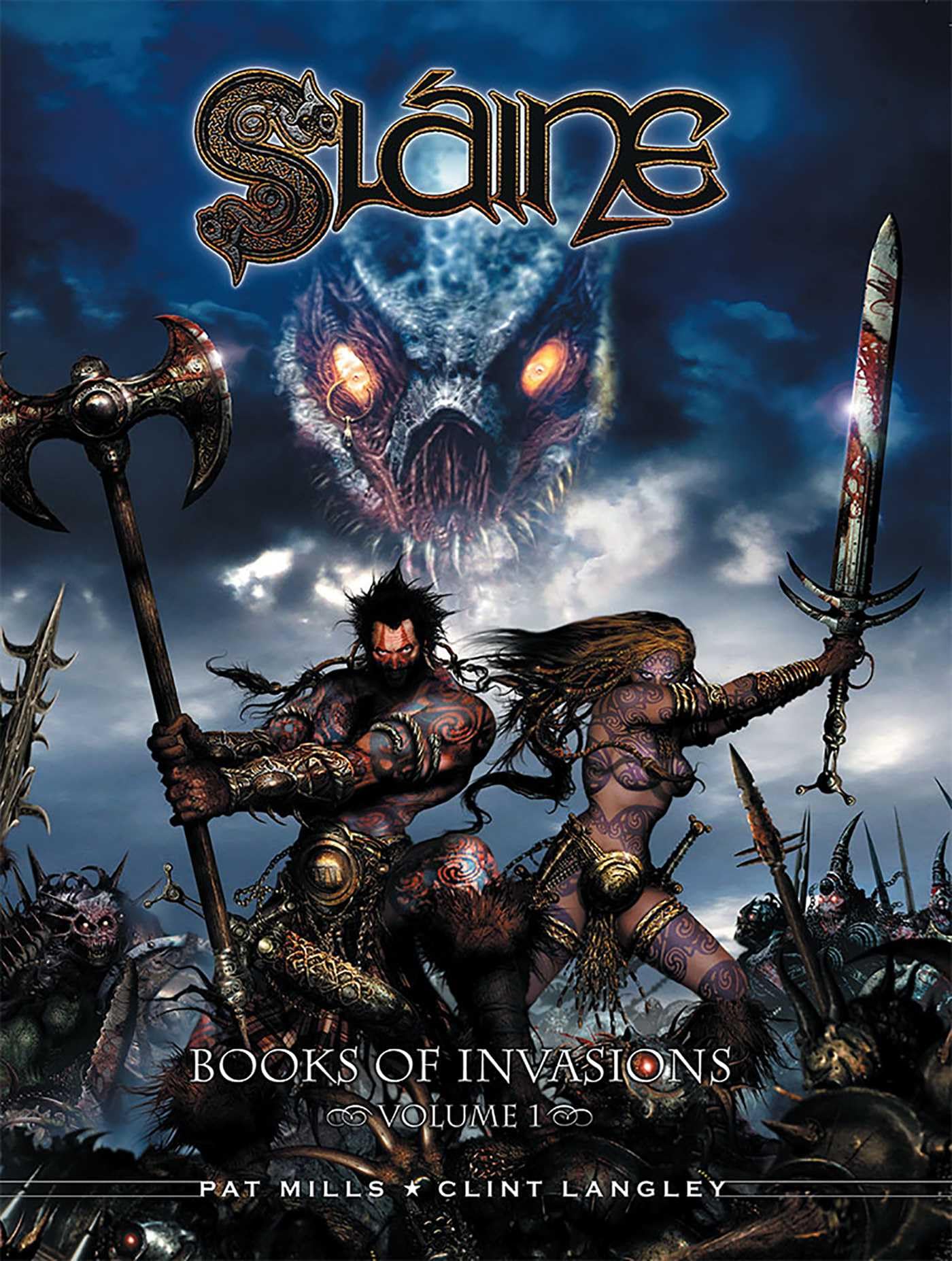 Slaine - The Books of Invasions: Moloch and Golamh Vol. 1 | Graphic Novel | Celtic Mythology Adventure | Perfect for Comic Collectors & Fantasy Readers