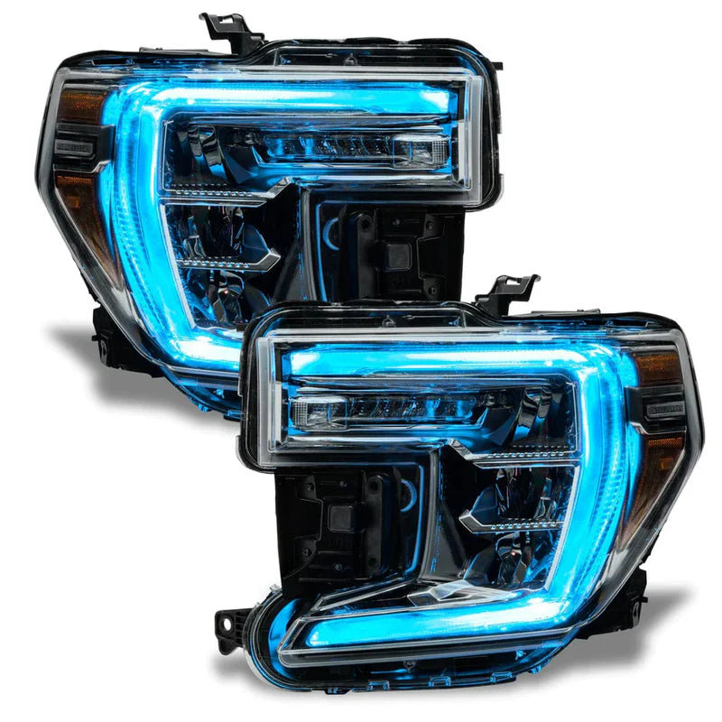 GMC Sierra 1500 Multicolor RGBW Daytime Running Light DRL Boards for 2019-2021 Models - Upgrade Your Truck Lighting for Night Driving & Off-Road Adventures