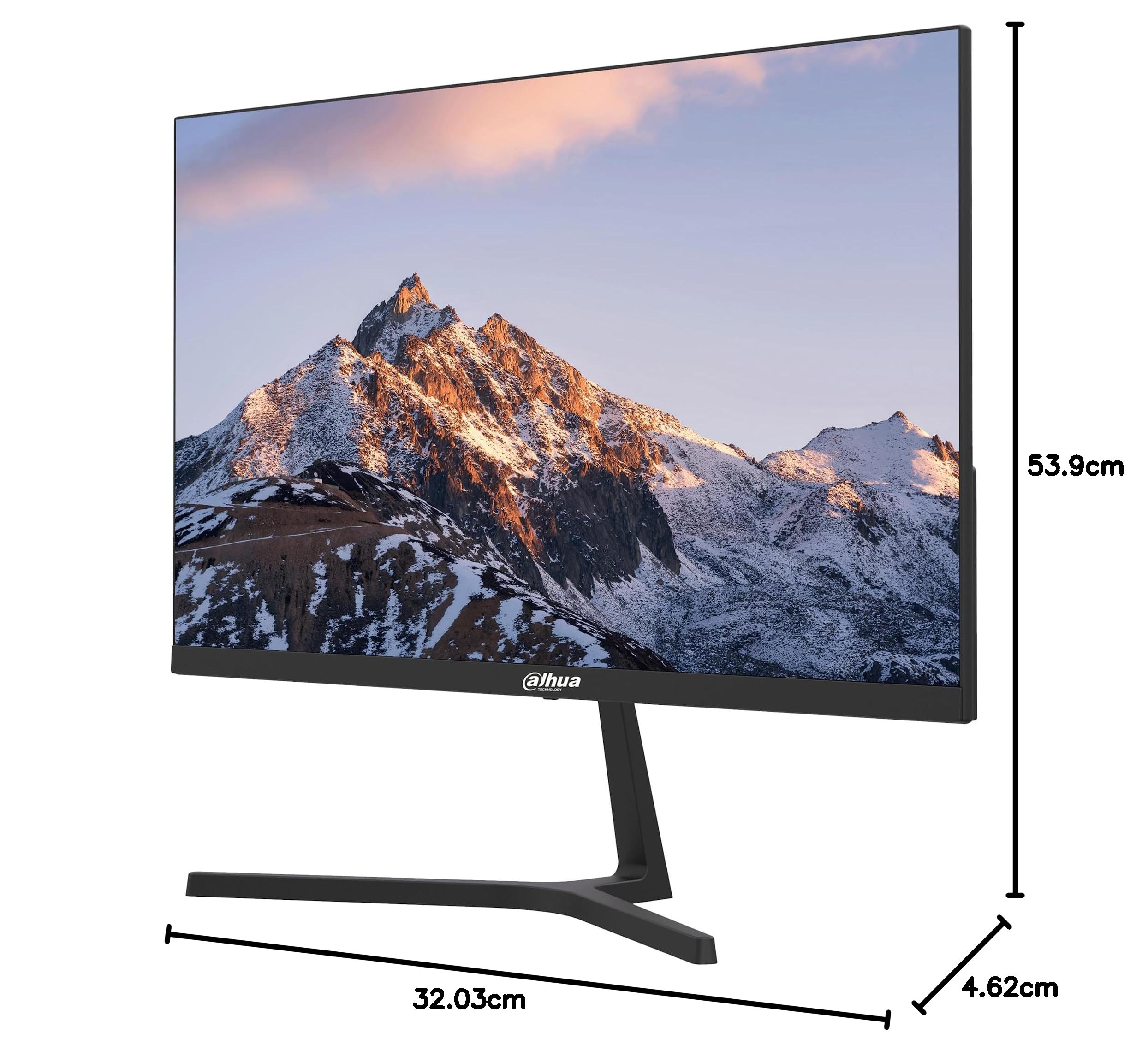 Dahua DHI-LM24-B200S 23.8 Inch Full HD Business Monitor - IPS Panel, VESA Mount Compatible, Ideal for Office Work, Home Use, and Professional Displays