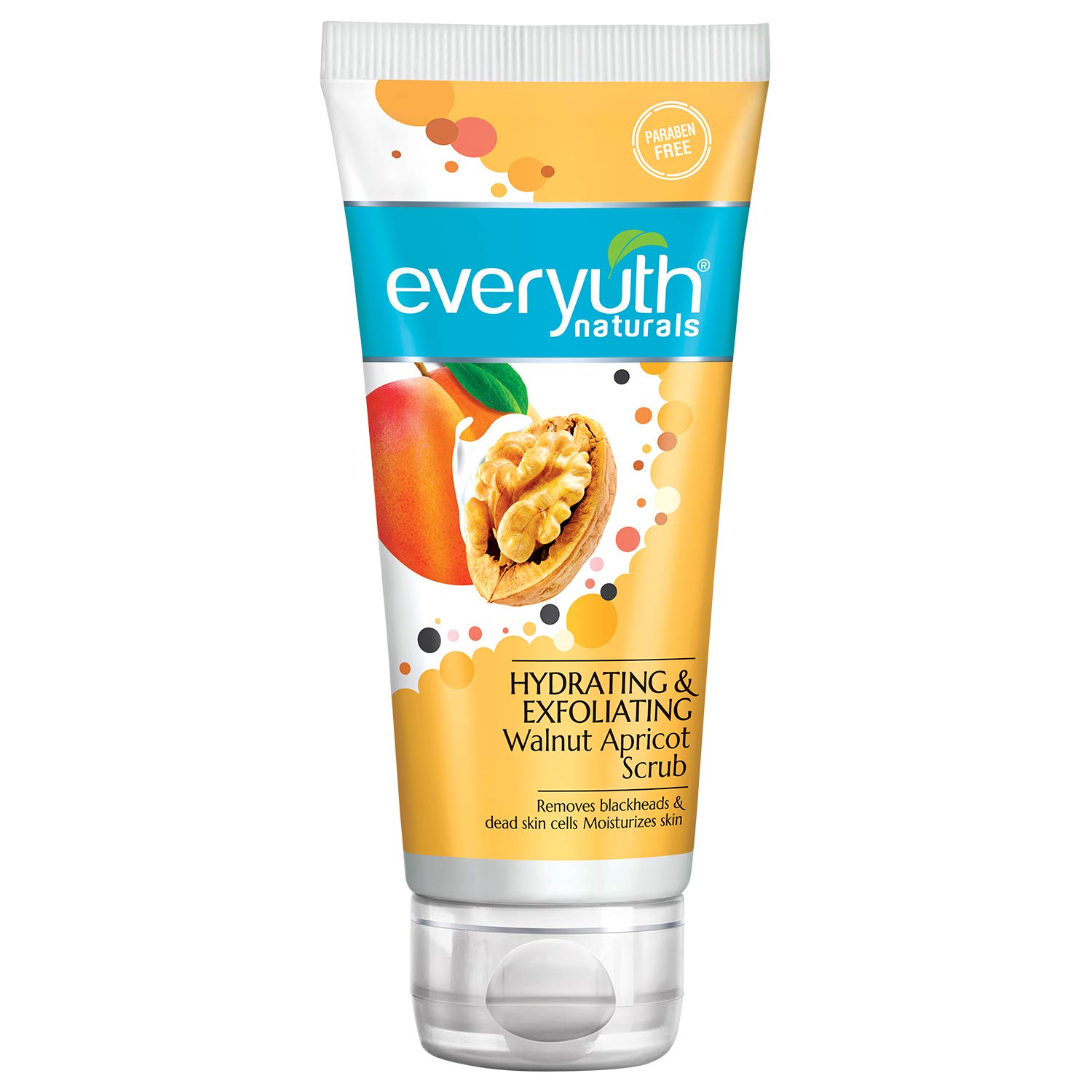 Everyuth Naturals Anti Acne & Anti Marks Tulsi Turmeric Face Wash (150g) & Hydrating Walnut Apricot Scrub (100g) - Deep Cleansing for Acne-Prone Skin & Gentle Exfoliation for Smooth Skin - Perfect for Daily Skincare Routine & Glowing Complexion