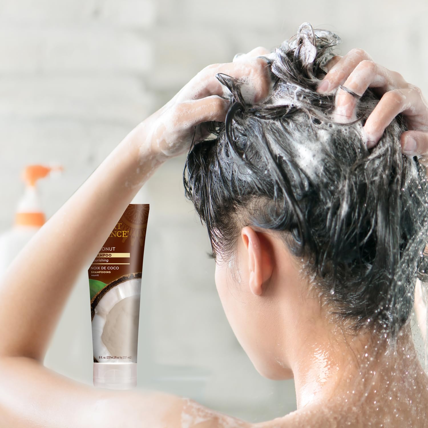 Desert Essence Coconut Shampoo & Conditioner Set (8 Fl Oz) - Hydrating for Dry Hair - Natural Coconut Oil Formula - Refreshing Scent - Vegan & Cruelty-Free Hair Care - Perfect for Daily Use & Travel