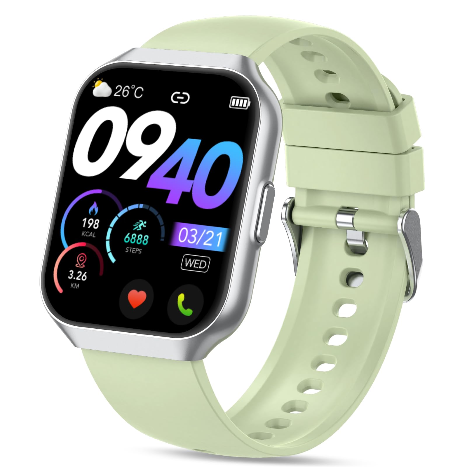 Smart Watch for Men & Women - 1.96