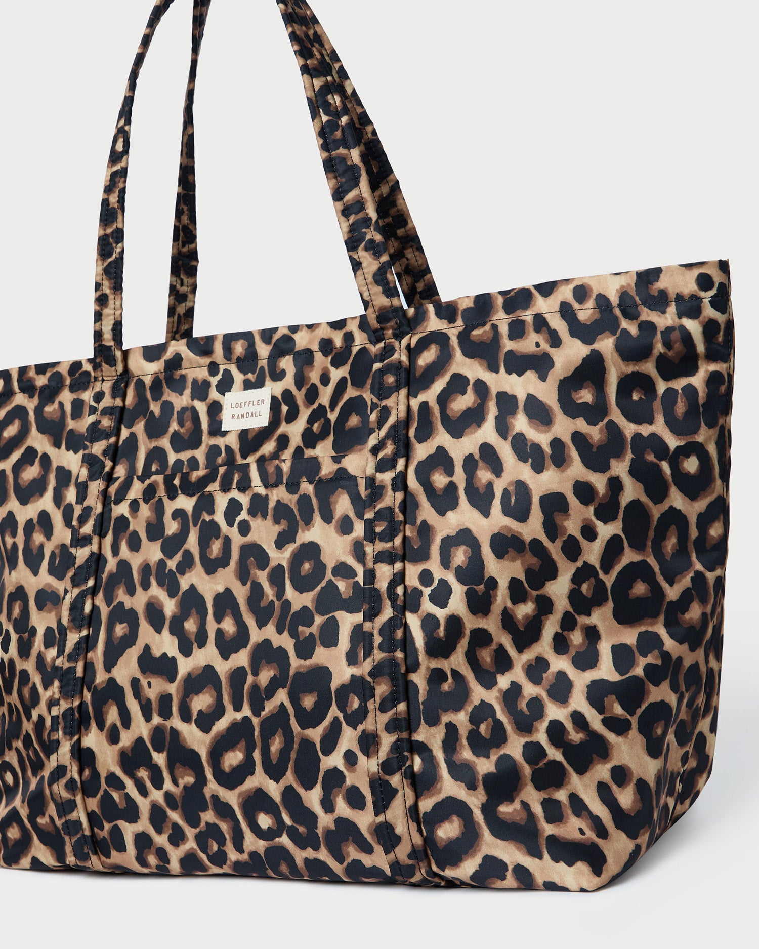 Stylish Dina Leopard Print Travel Tote Bag for Women - Lightweight Carry-On Luggage & Weekend Getaway Essential - Perfect for Business Trips, Beach Vacations and Daily Commute