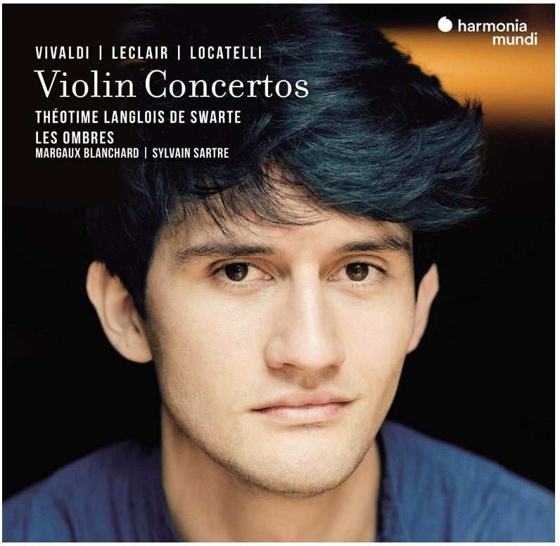Théotime Langlois de Swarte - Vivaldi, Leclair & Locatelli Violin Concertos Album | Baroque Classical Music CD for Relaxation, Study & Dinner Parties