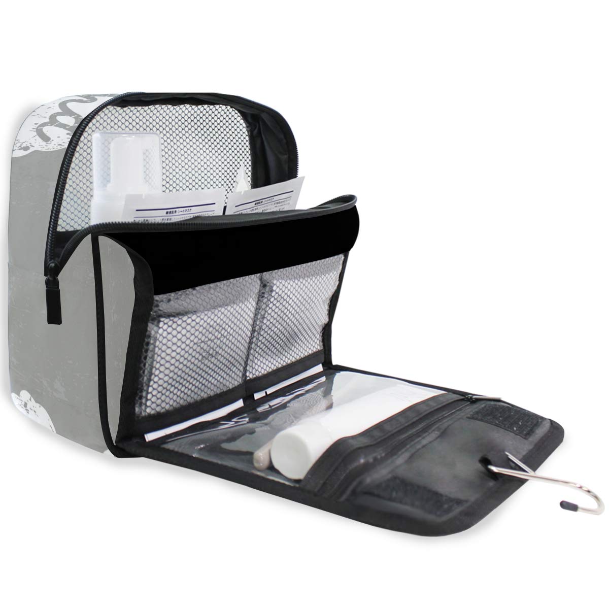 Multifunctional Hanging Toiletry Bag - Waterproof Travel Cosmetic Organizer for Women & Men | Portable Makeup Pouch for Bathroom, Gym, Camping & Vacation Essentials